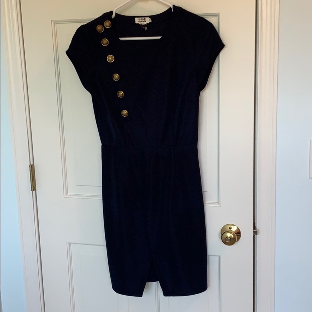 Navy dress